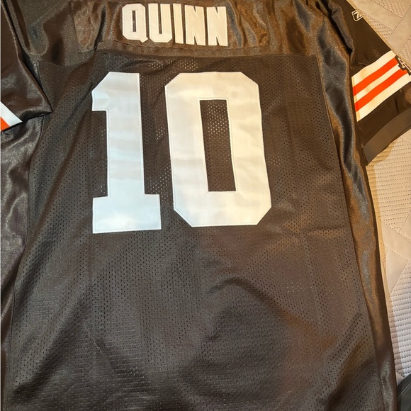 Reebok Cleveland Browns Brady Quinn NFL Equipment Jersey Men's Size 56 - Picture 6 of 6